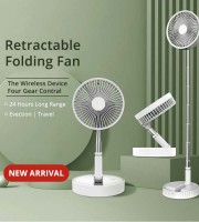Folding Telescopic Rechargeable  Mini Stand Fan