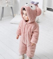 NEW  BABY BEAR ROMPERS ( Baby Pink )