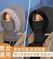 2 pcs Winter Thick Warm Windproof Hat with Earflaps