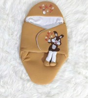 WarmNest Baby Blanket Brown Colour